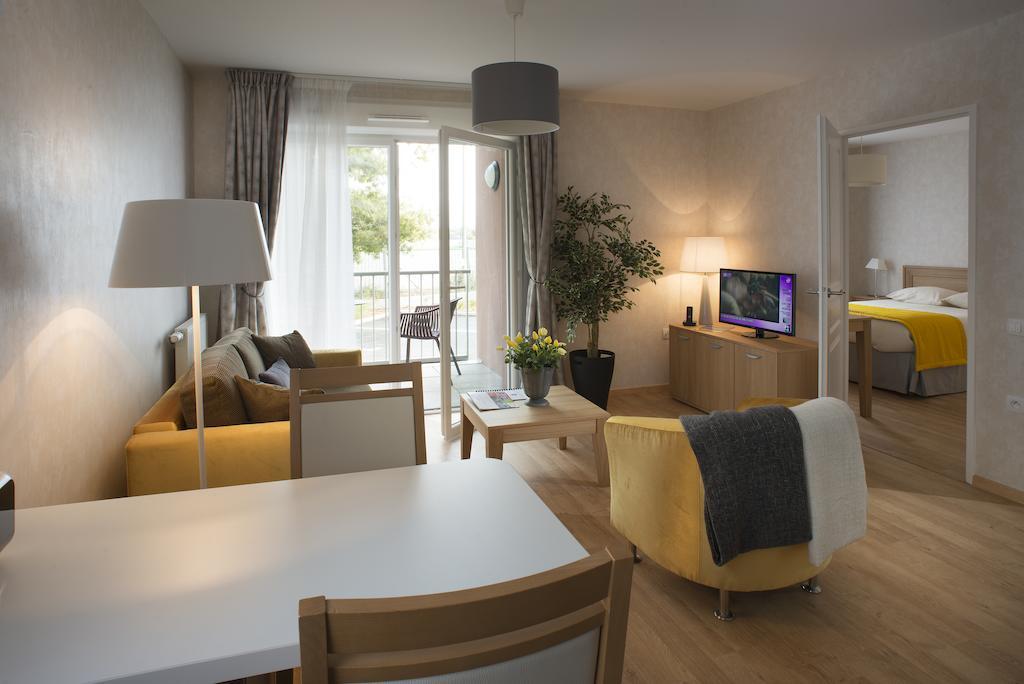 Domitys Le Parc Balsan Apart otel Châteauroux Oda fotoğraf